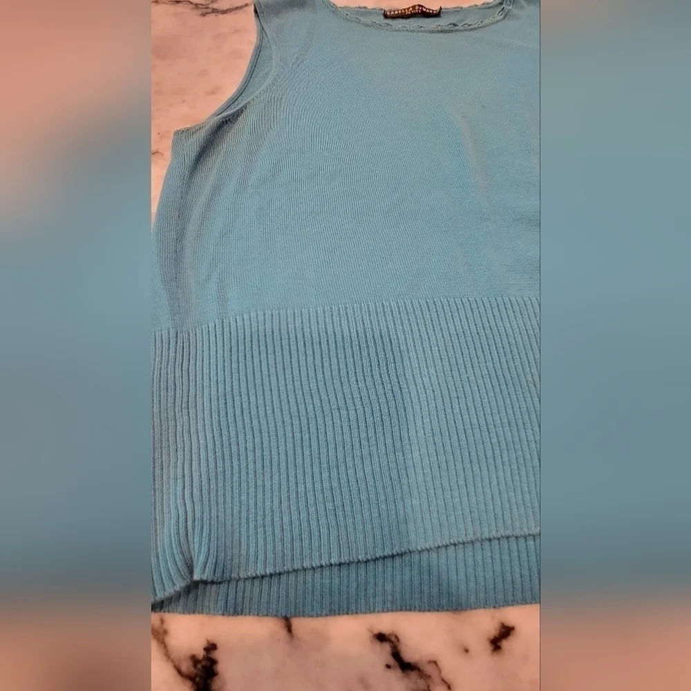 Isabella DeMarcos Sleeveless Sweater - Picture 2 of 3